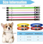 16 Pack Adjustable Puppy ID Collars Safety Buckles