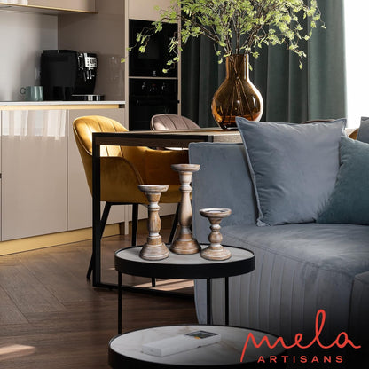 2-Pack Large Waterproof Flameless LED Pillar Candles, 4"x8", Battery Operated with Remote & Timer, Flickering Electric Candles for Outdoor & Indoor Decor