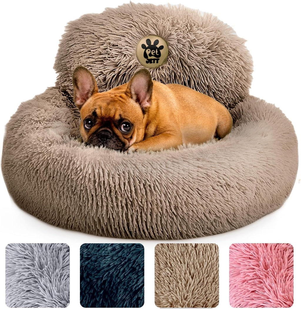 Calming Dog Bed for Small to Large Dogs Soft Donut Bed