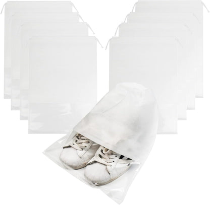 8PCS Travel Shoe Bags with Rope for Men and Women Large Shoes Pouch Organizers