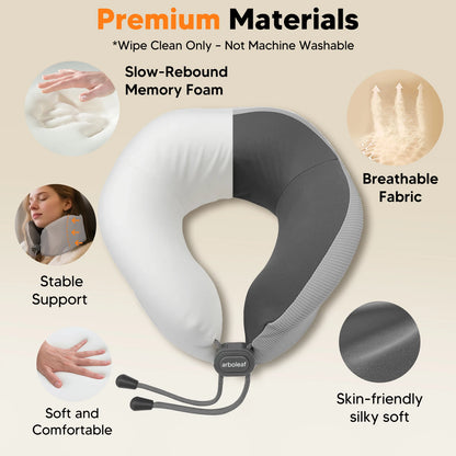 Heated travel pillow with built in graphene heating technology