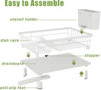 Stainless Steel Dish Drying Rack with Drip Tray