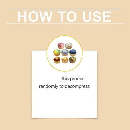 Soft TPR dumpling squishy with decorative steamer-style PP base
