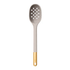 6-Piece Silicone Kitchen Utensil Tool Set with Rotating Rack by Drew Barrymore, Porcini Taupe