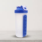 600ml portable water bottle with seven sealed pill compartments