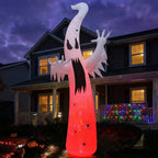 12 ft giant Halloween inflatable ghost with LED lights