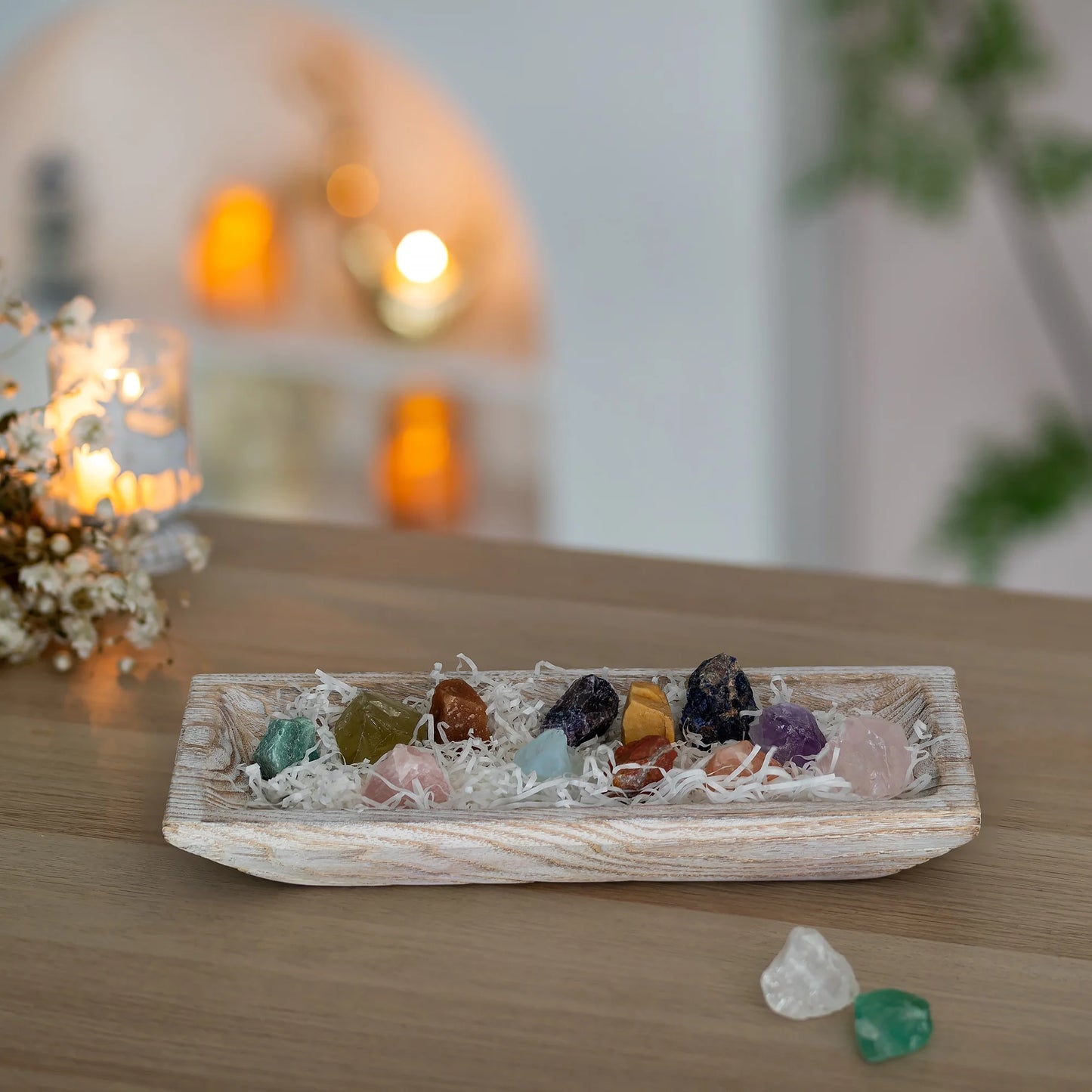 Decorative Wooden Dough Bowl，Farmhouse Wood Key Bowls Tray for Home Decor Table Centerpieces Kitchen Dining Room