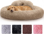 Calming Dog Bed for Small to Large Dogs Soft Donut Bed
