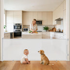 Retractable Baby Gate for Stairs, Doorways & Hallways