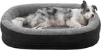 Calming Dog Bed for Large Pets Soft Washable Cushion Bed