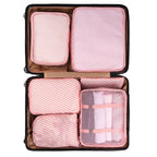 6 Set Packing Cubes, Travel Luggage Packing Organizers
