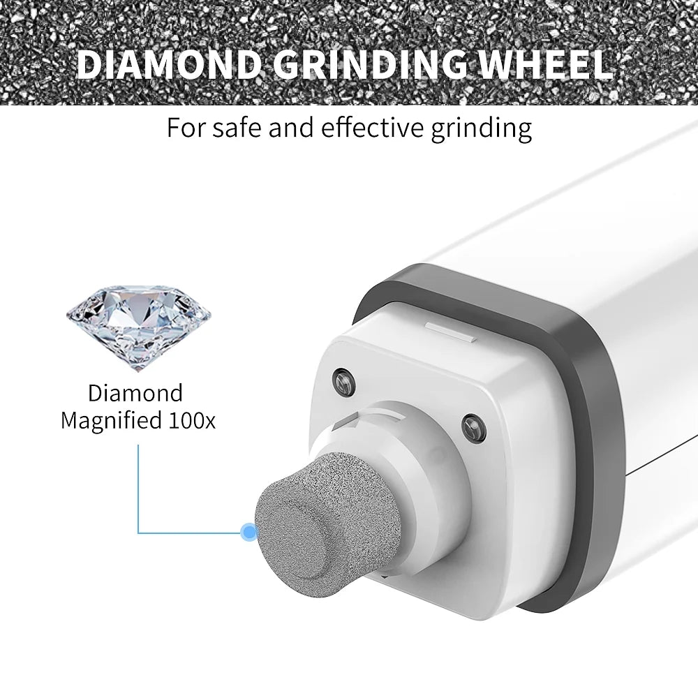 Rechargeable Dog Nail Grinder with LED Light