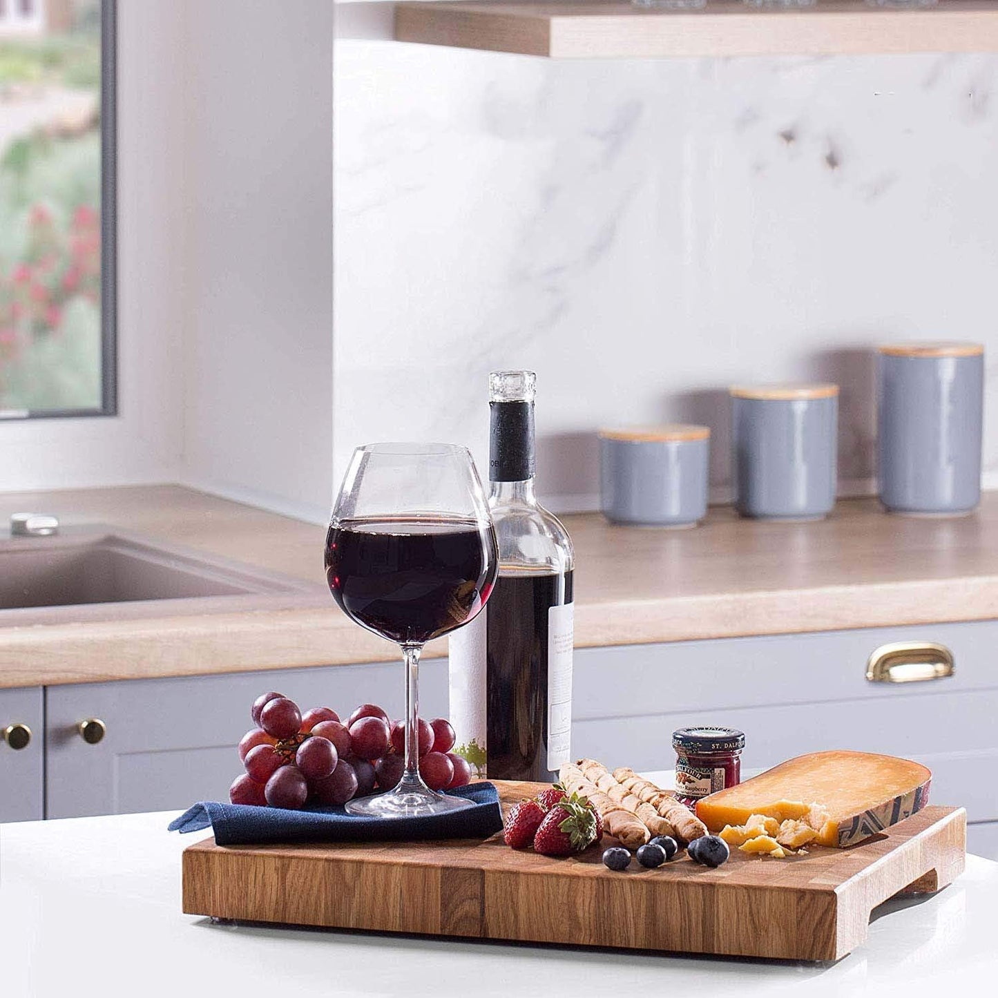 Cutting Board Feet with Stainless Screws, Black round Non Slip Rubber Feet for Cutting Board, Furnitrue & Electronics, 50 Pack