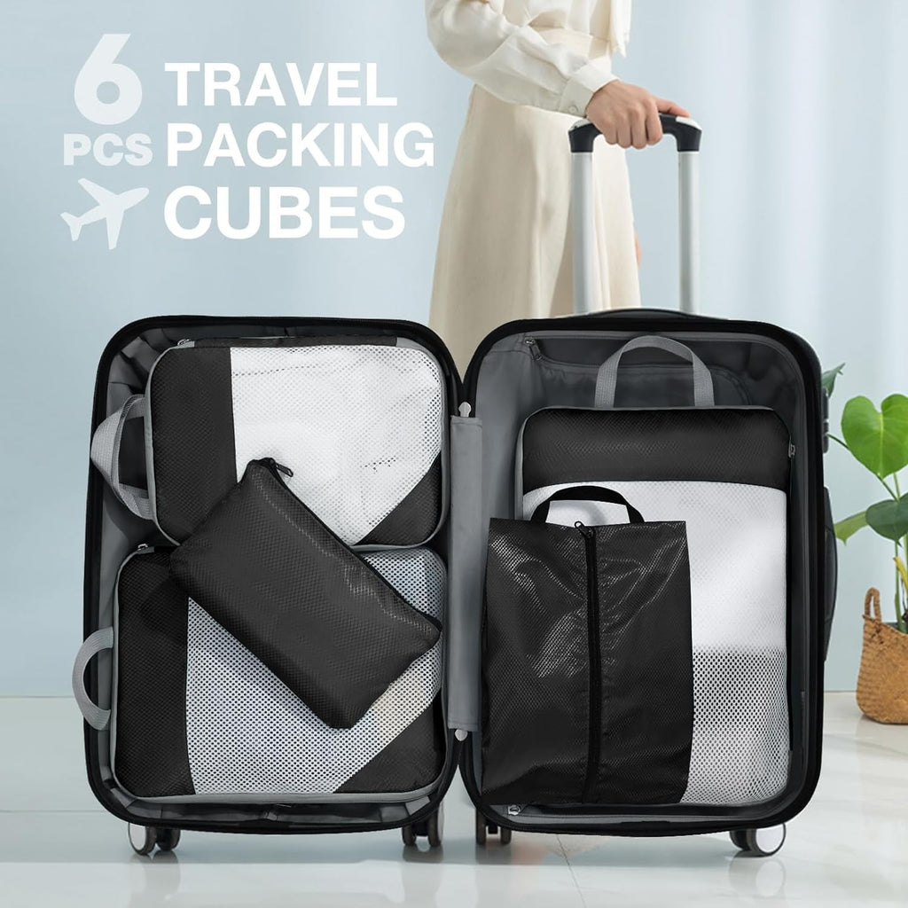 Packing Cubes Set Travel Luggage Organizers for Suitcases,