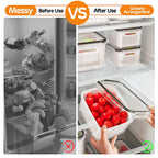 Fruit Storage Containers with Colander