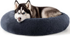 Calming Donut Dog Bed for Small Dogs & Cats Washable