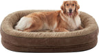 Calming Dog Bed for Large Pets Soft Washable Cushion Bed