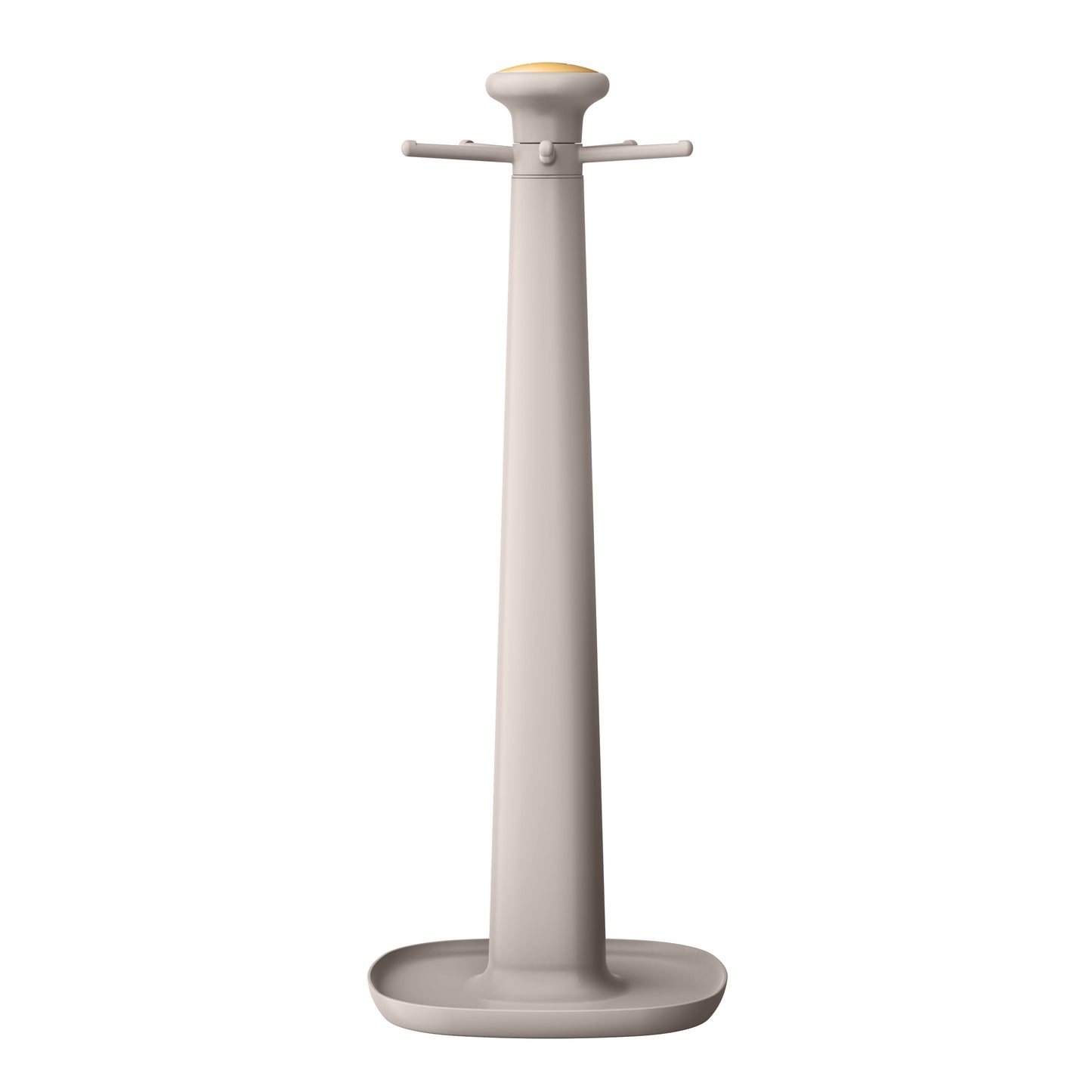 6-Piece Silicone Kitchen Utensil Tool Set with Rotating Rack by Drew Barrymore, Porcini Taupe