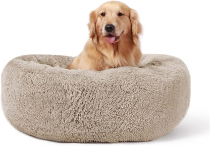 Calming Donut Cuddler Dog Bed – Medium & Large, 30"