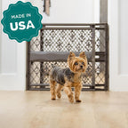 Expandable Pet Gate for Dogs 26-40" Wide Portable Gate
