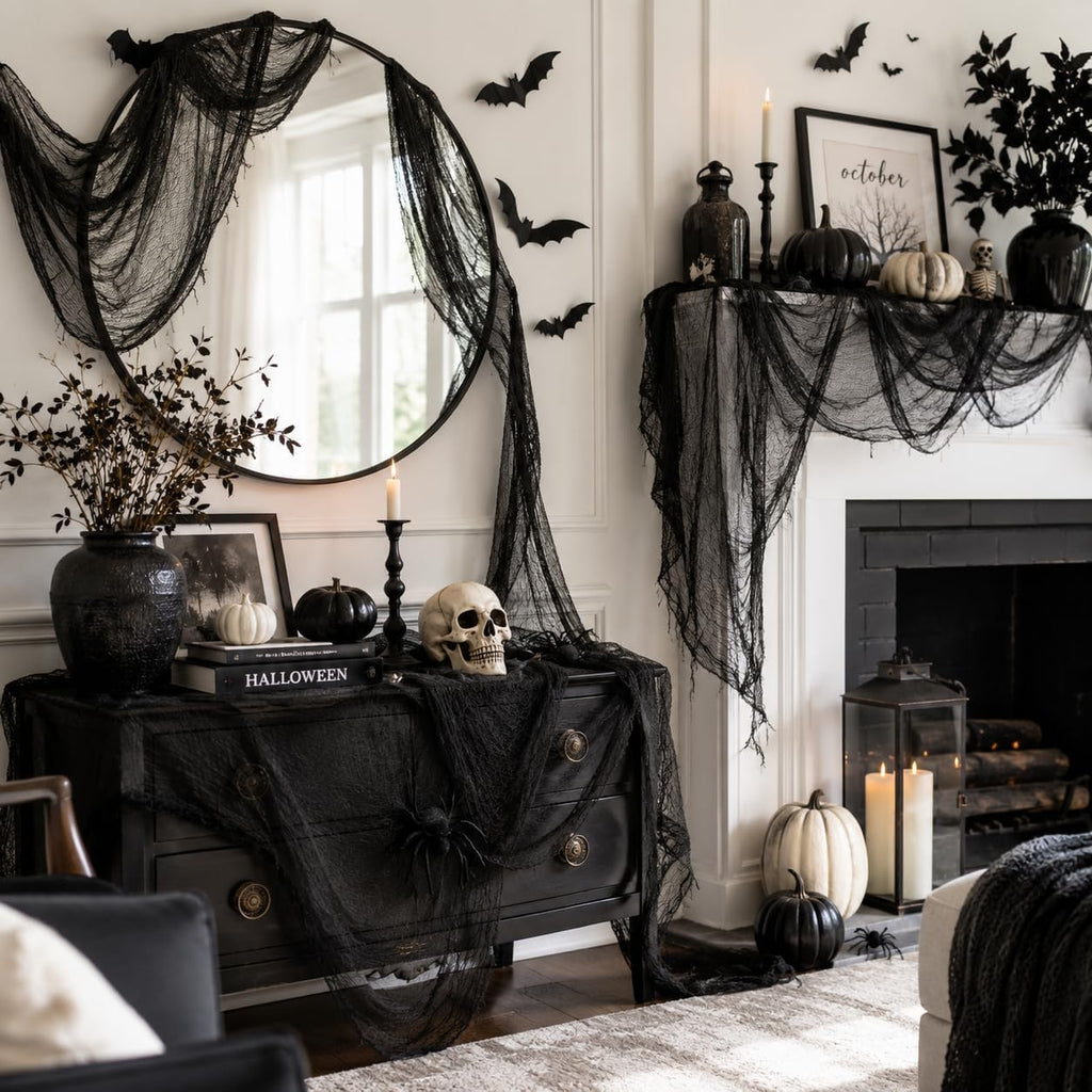Halloween Creepy Cloth for Indoor and Outdoor Decorations
