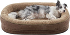 Calming Dog Bed for Large Pets Soft Washable Cushion Bed