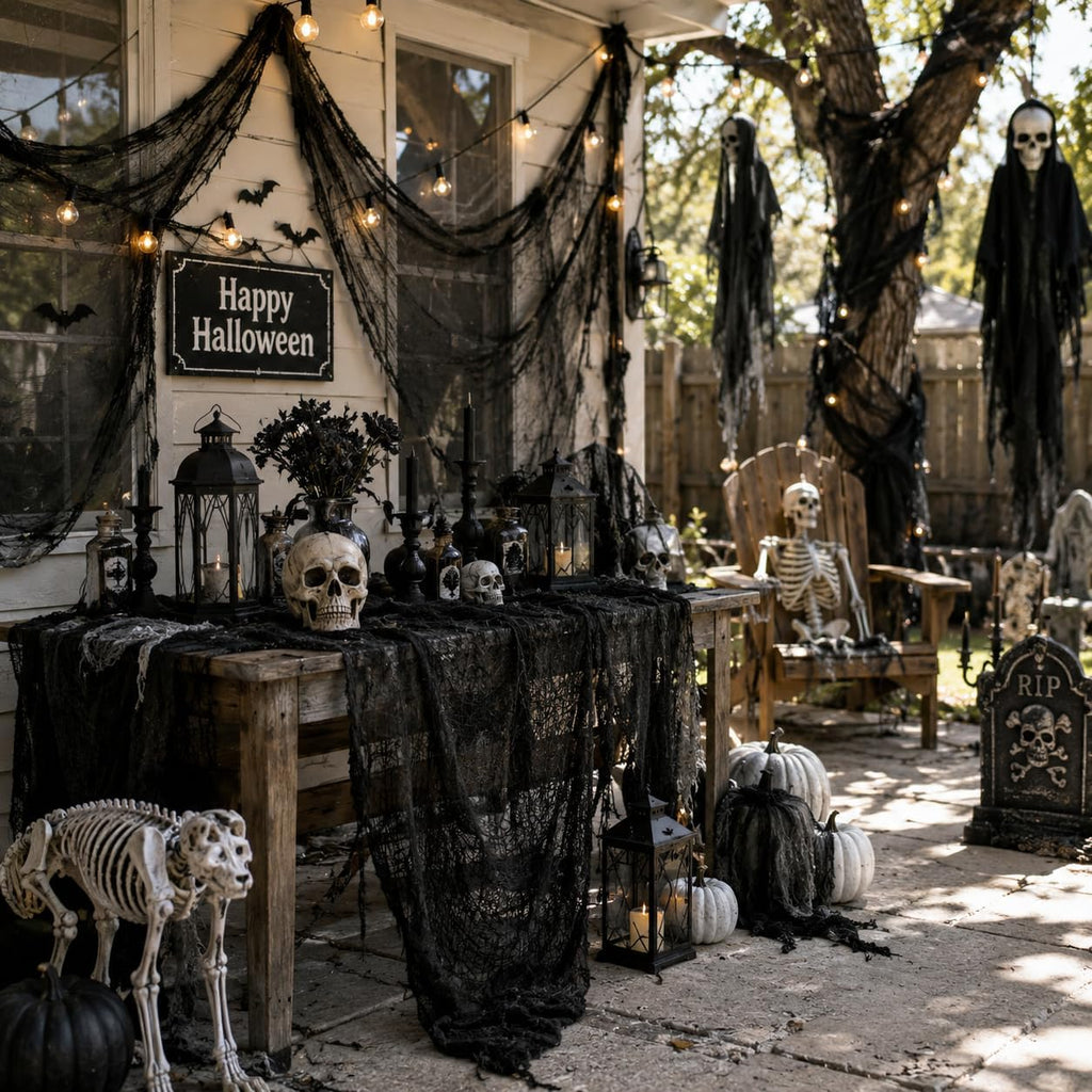 Spooky Halloween Creepy Cloth Decorations for Party