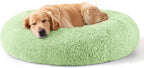 Calming Donut Dog Bed for Small Dogs & Cats Washable