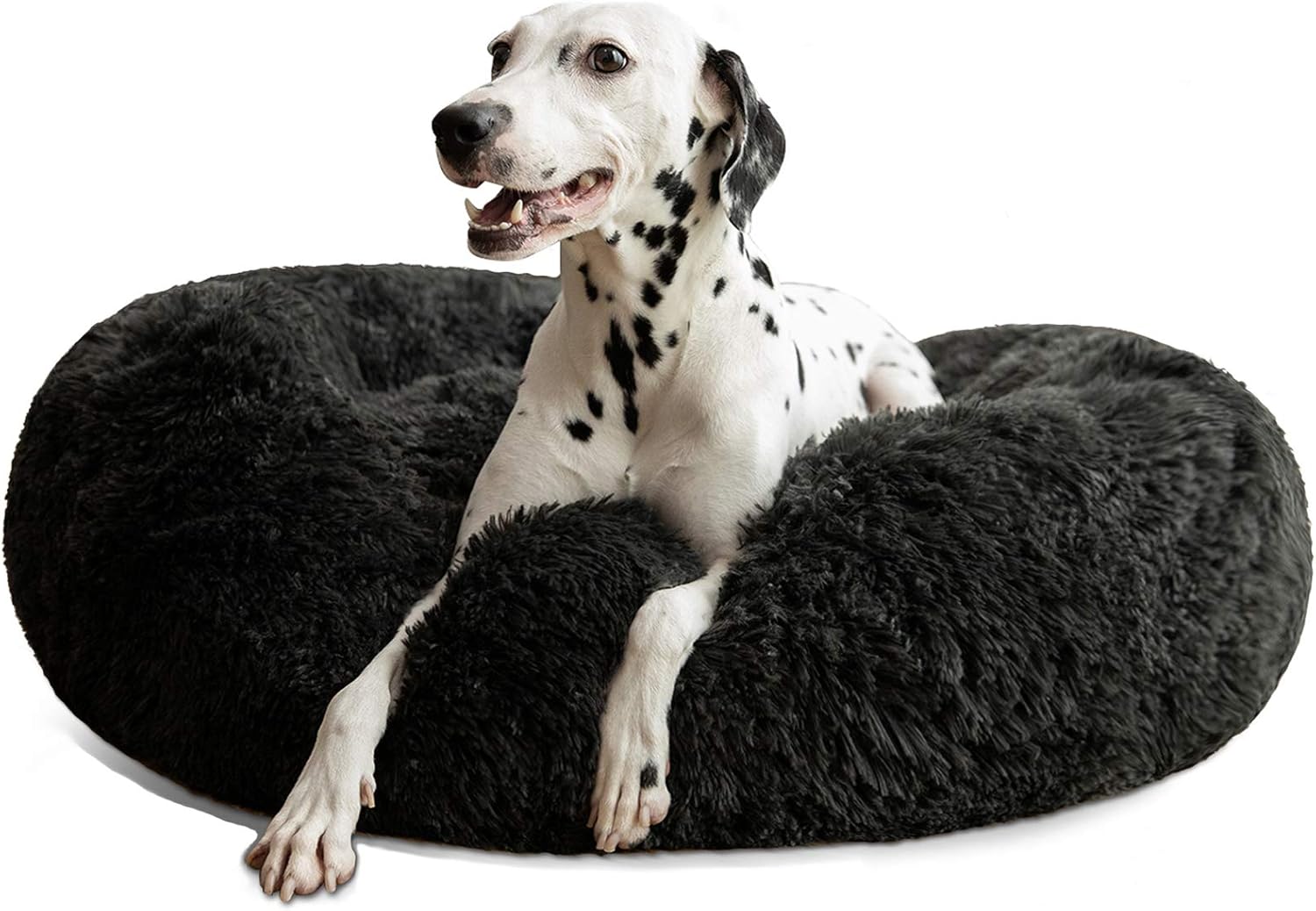 Calming Donut Cuddler Dog Bed – Medium & Large, 30"