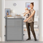 Retractable Baby Gate for Stairs, Doorways & Hallways