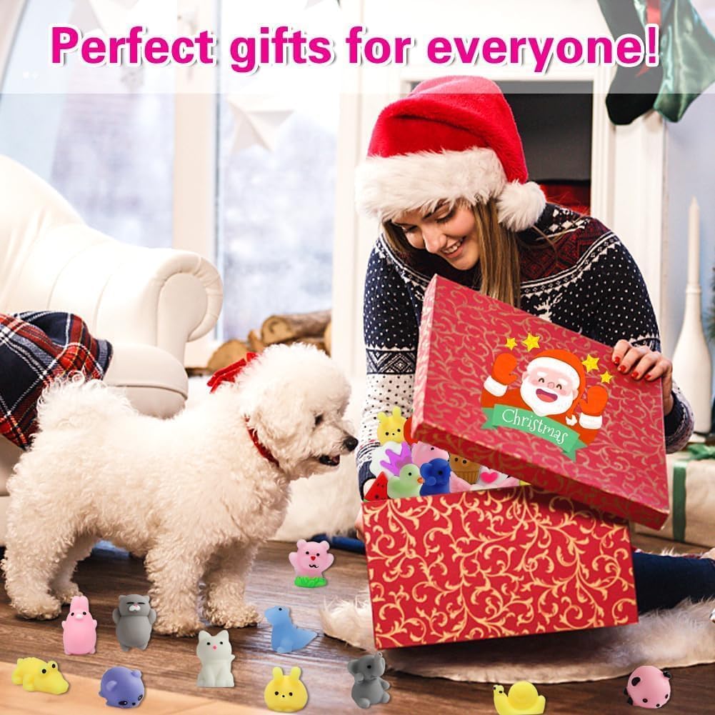 100-piece mochi squishy collection for classroom rewards and goodie bags