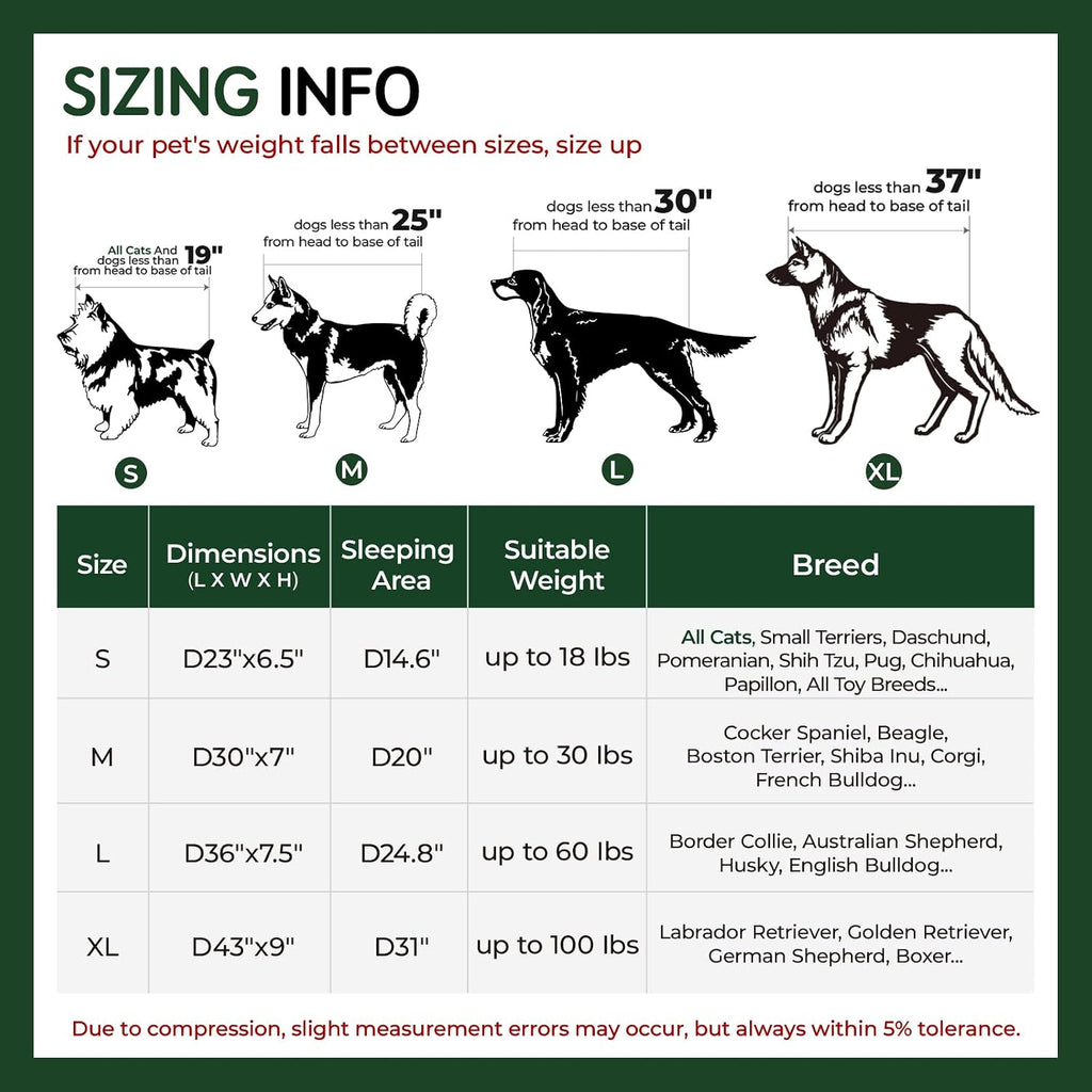 Washable Orthopedic Calming Dog Bed for Ultimate Comfort