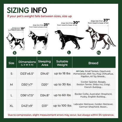 Washable Orthopedic Calming Dog Bed for Ultimate Comfort