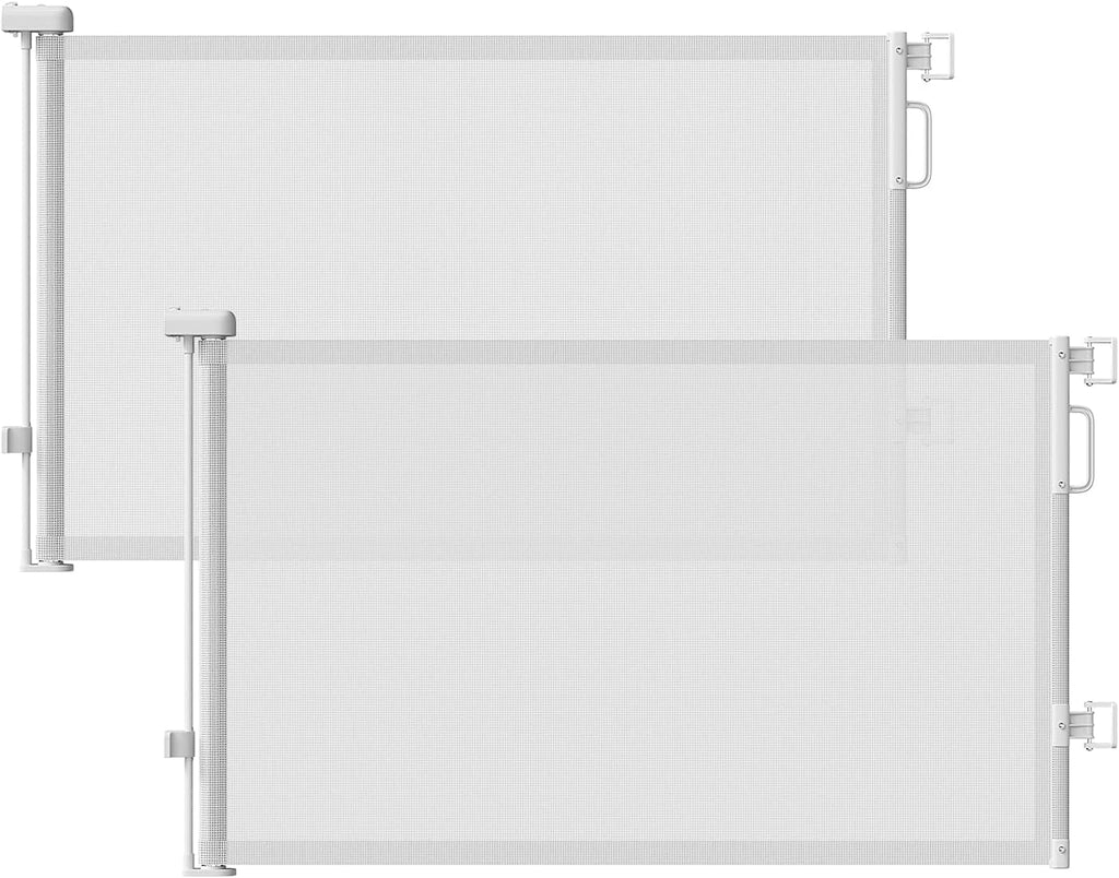 Retractable Baby Gate for Stairs, Doorways & Hallways