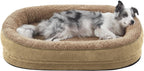 Calming Dog Bed for Large Pets Soft Washable Cushion Bed