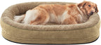 Calming Dog Bed for Large Pets Soft Washable Cushion Bed