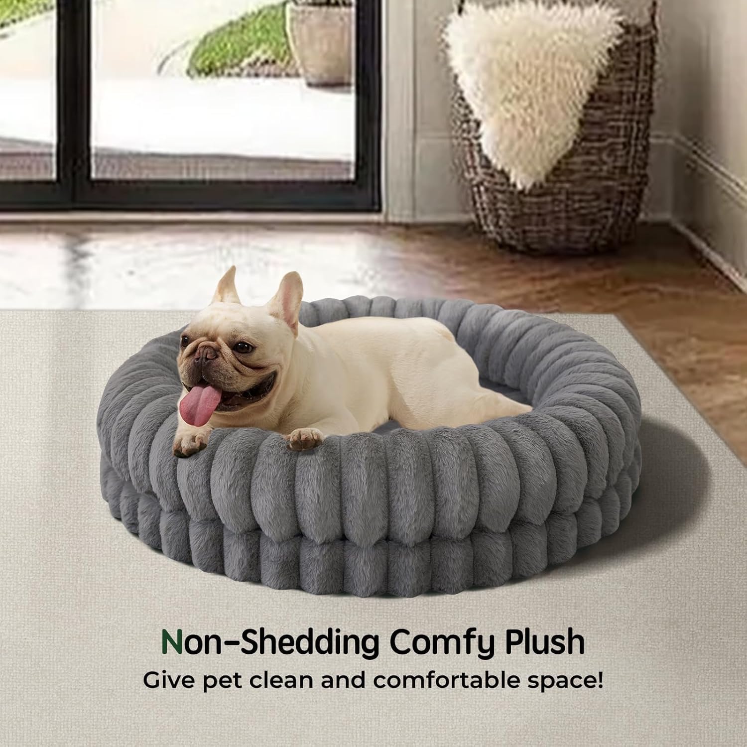 Washable Orthopedic Calming Dog Bed for Ultimate Comfort