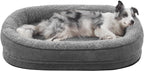 Calming Dog Bed for Large Pets Soft Washable Cushion Bed