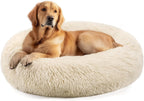 Calming Donut Dog Bed for Small Dogs & Cats Washable