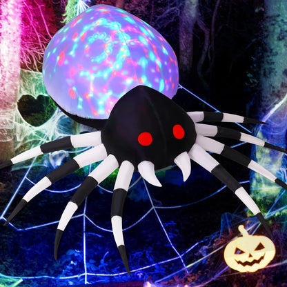 6 ft inflatable spider Halloween outdoor decoration