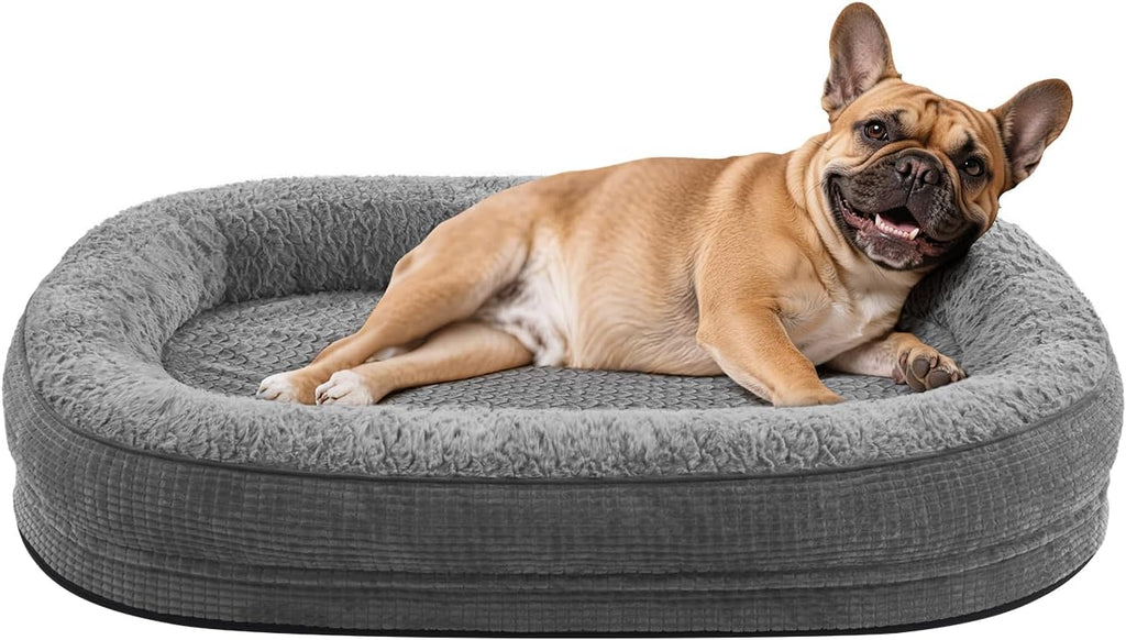 Calming Dog Bed for Large Pets Soft Washable Cushion Bed