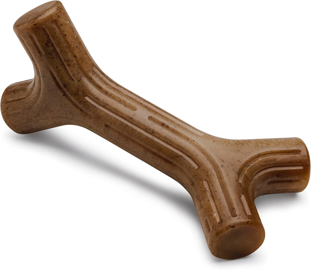 Benebone Maplestick Real Wood Durable Dog Chew Toy, Made in USA, Large