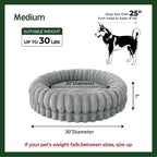 Washable Orthopedic Calming Dog Bed for Ultimate Comfort
