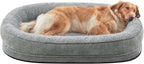 Calming Dog Bed for Large Pets Soft Washable Cushion Bed