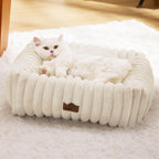 Orthopedic Dog Bed with Washable Cover for Small Dogs