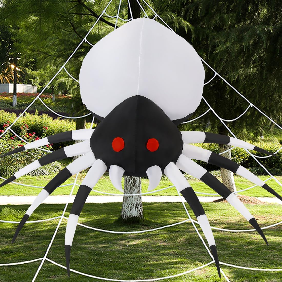 6 ft Halloween spider decoration for lawn and yard
