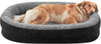 Calming Dog Bed for Large Pets Soft Washable Cushion Bed