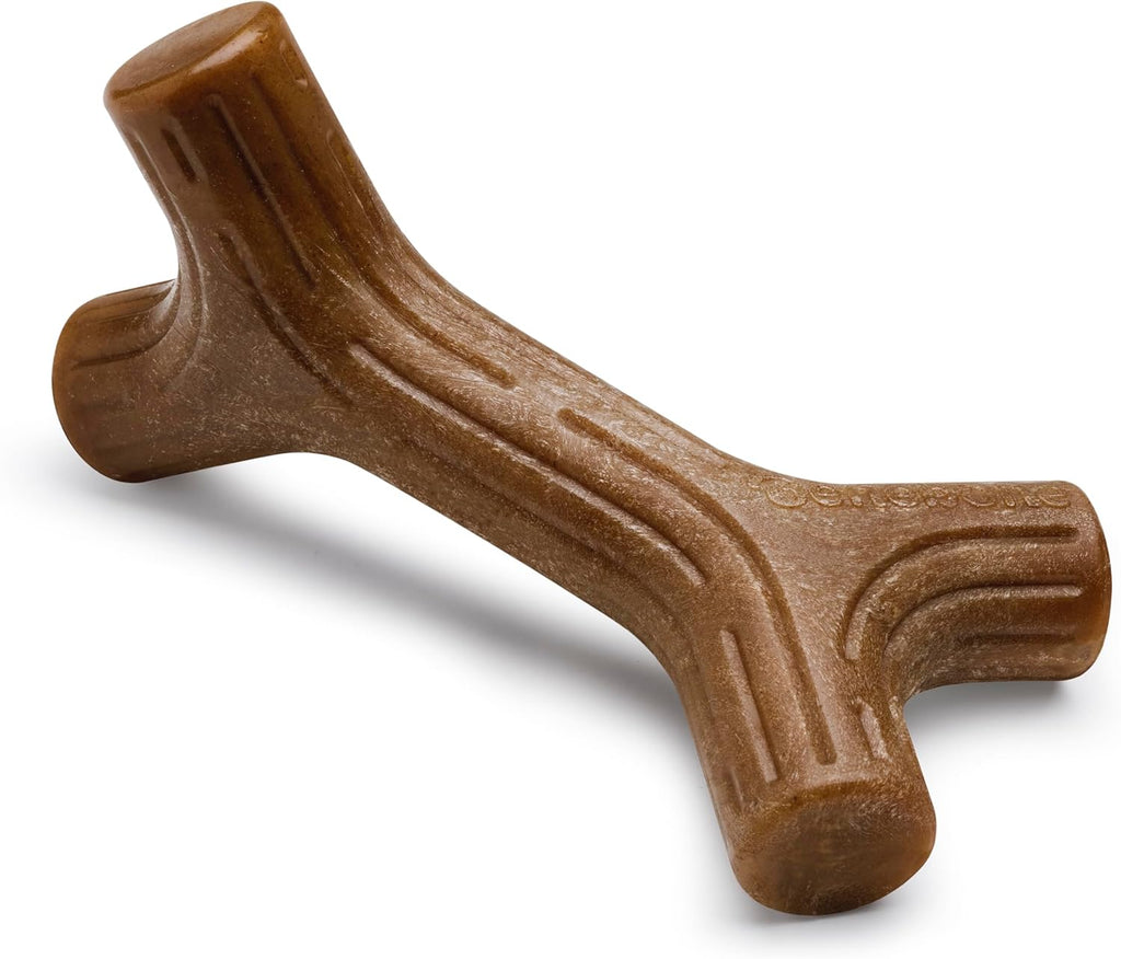 Benebone Maplestick Real Wood Durable Dog Chew Toy, Made in USA, Large