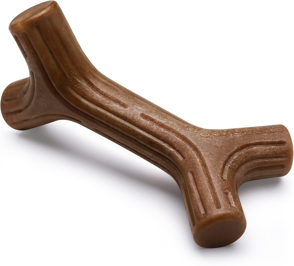 Benebone Maplestick Real Wood Durable Dog Chew Toy, Made in USA, Large