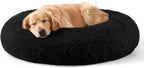 Calming Donut Dog Bed for Small Dogs & Cats Washable
